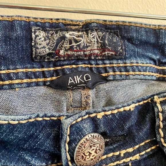 Silver skinny jeans - Picture 3 of 10